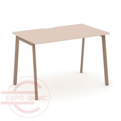 ES.SP-2-VP Стол письменный RIVA Estetica (Капучино/Металл Латте)