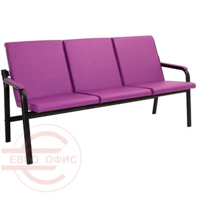 COSTA Многоместная секция  COMFORUM, обивка экокожа (Фиолетовый)