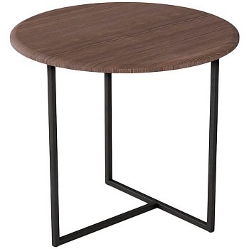 Альбано Журнальный стол Мебелик (Акация/чёрный)