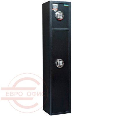 АРСЕНАЛ 130/2 EL Оружейный сейф VALBERG, электронный кодовый (Серебристый антик)