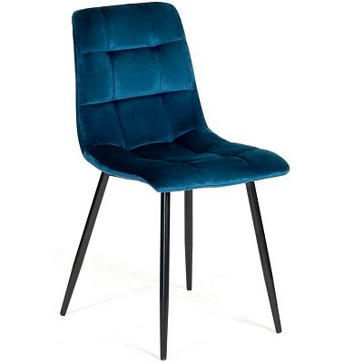 mod. 7094 Стул для посетителя CHILLY TetChair, обивка ткань (Синий)