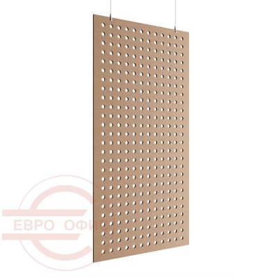 ACO-C-6 Акустическая перегородка 1200*2400 Евро Офис (Бежевый (AC-02))