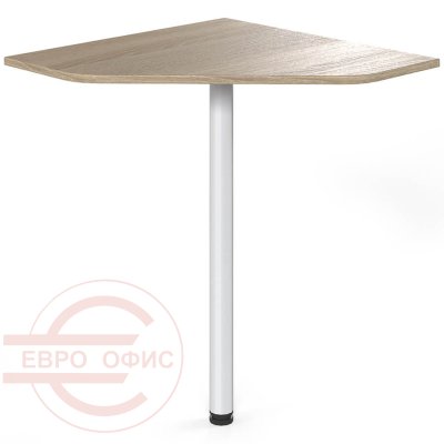 W-7+L-740 Приставка с опорой Мебель Стиль Work (Дуб сонома светлый)