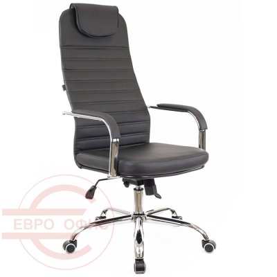 EP-708 TM Кресло для руководителя  EVERPROF, обивка экокожа (Чёрный)