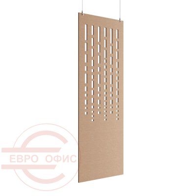 ACO-C-22 Акустическая перегородка 800*2400 Евро Офис (Бежевый (AC-02))