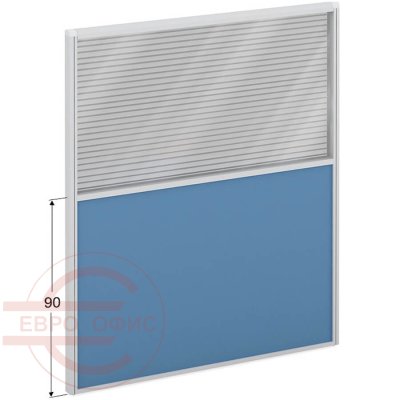 ПК-ЛГ-МДК167х140/90Ж/Д Модуль комбинированный ФЕЛИКС (Стекло+голубой)