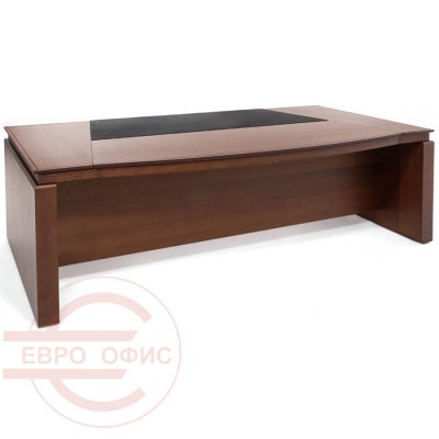 105 104  Стол письменный загругленный Profoffice LAGO (Итальянский орех)