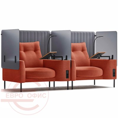 CSN602Z Модульный диван PLAYWORKS (Оранжевый (2M8))