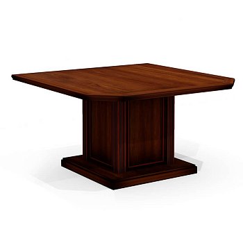 Dan-140 Модуль конференц-стола Мебель Стиль Dante (орех бреннерский/орех темный)