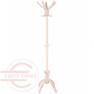 В 12Н Вешалка напольная Мебелик (Белый ясень)