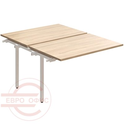 RP-4(x2)+F-64 Стол на металлокаркасе Мебель Стиль Rio Project (Швейцарский вяз MS)