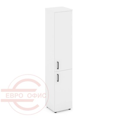 SN.STU.E-104(R) Шкаф высокий узкий правый RIVA Style Project (Белый)