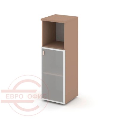 ES.SU-2.2R (R) Шкаф средний узкий правый RIVA Estetica (Латте/Сатин матовый)