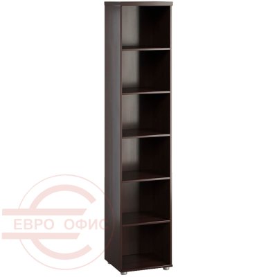 Gr-61 Стеллаж высокий Мебель Стиль Grand (Орех тёмный)