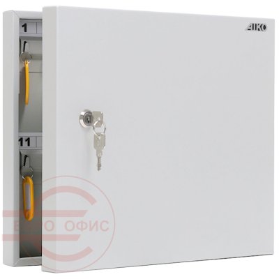 KEY-40 Ключница ПРОМЕТ, ключевой (Серый полуматовый (RAL 7038))