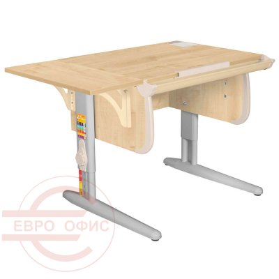 Parta 1/75 + Polka_b 1/550-3 Парта с полкой ДЭМИ (Бежевый) Parta 1/75 + Polka_b 1/550-3 Парта с полкой ДЭМИ (Бежевый)