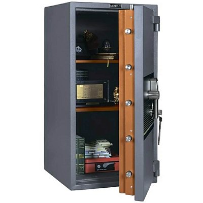 BANKER-M 1055 EK Взломостойкий сейф MDTB, электронный кодовый + ключевой (Графит (RAL 7024))