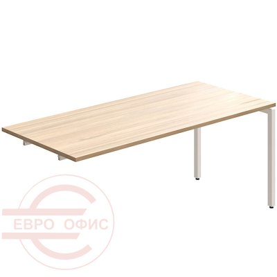 RP-1+F-43 Стол на металлокаркасе Мебель Стиль Rio Project (Швейцарский вяз MS)