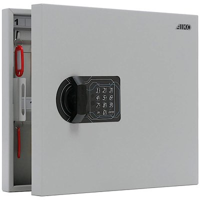 KEY-35EL Ключница ПРОМЕТ, электронный кодовый (Серый полуматовый (RAL 7038))