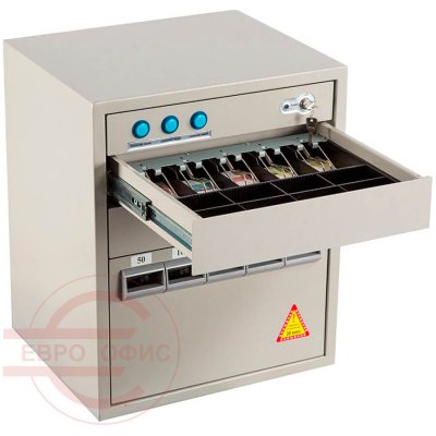 TCS-108 Темпокасса VALBERG (Светло-серый с эффектом молотковой эмали (RAL7038))