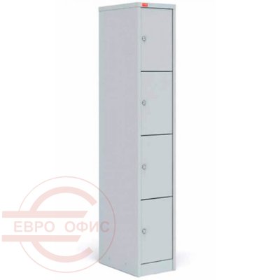 ШРМ-14 Шкаф для одежды и сумок ПАКС, ключевой (Светло-серый (RAL 7035))