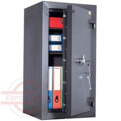 ГРАНИТ III-99 KL Взломостойкий сейф VALBERG, два ключевых (Графит структурированный)