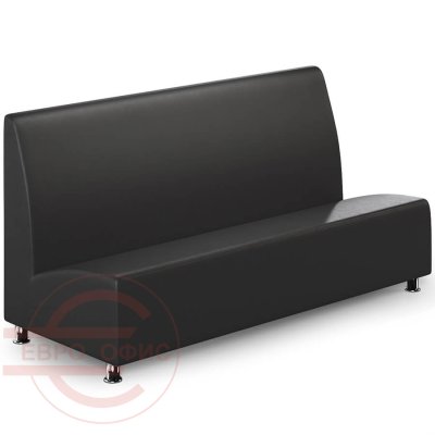 М2-3 Диван трехместный Манхеттен 2 (Черный (Oregon 16))