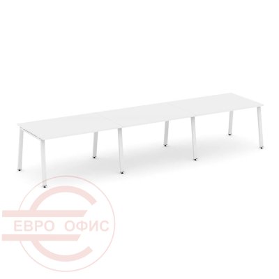 SN-6A.SPRG-023.3 Стол для переговоров RIVA Style Project (Белый/Металл Белый)