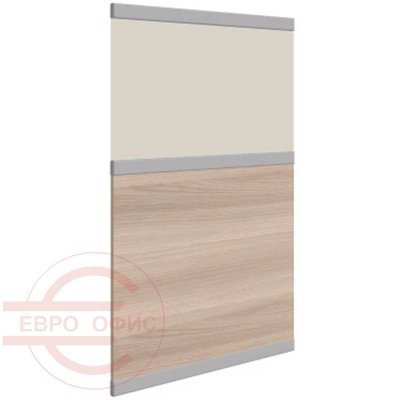 D-130-80.1 Наполнение низкой перегородки Мебель Стиль (Ясень Шимо / Беж)