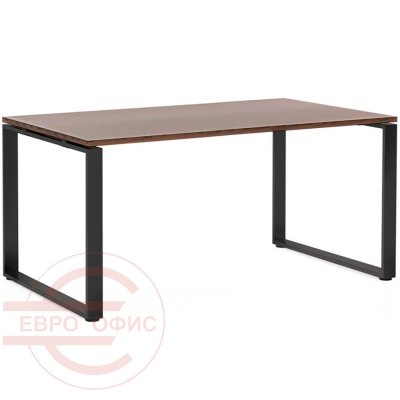 101 101 09 Стол письменный Profoffice Exe (Орех мароне/Чёрный)