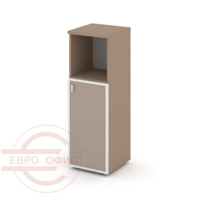ES.SU-2.2R (R) U Шкаф средний узкий правый RIVA Estetica (Латте/Лакобель umbra)