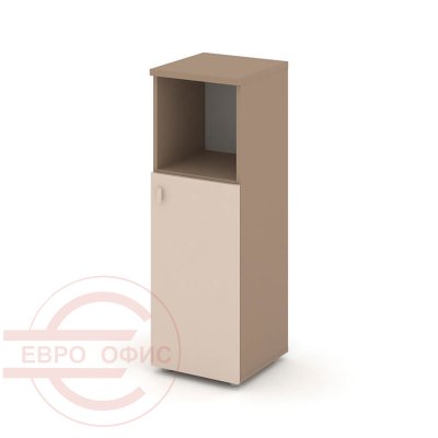 ES.SU-2.1(R) Шкаф средний узкий правый RIVA Estetica (Латте/Капучино)