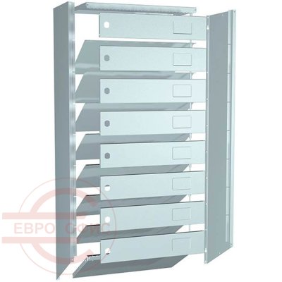 PB-8C.KL RВ Почтовый ящик ПРОМЕТ (Серый полуматовый (RAL 7038))