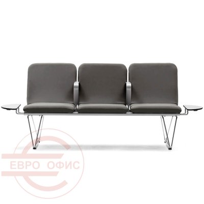 CH133DPZ Многоместная секция CH130 Fursys, обивка экокожа (Серый)