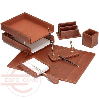 RN7W-1A Настольный набор Good Sunrise (Коричневый) RN7W-1A Настольный набор Good Sunrise (Коричневый)