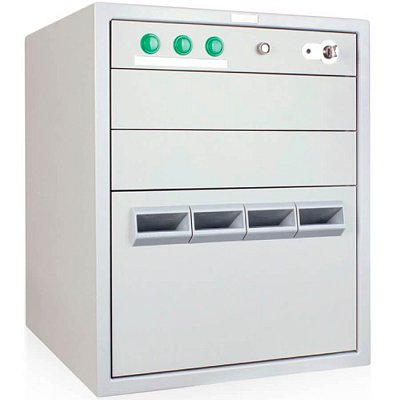 TCS 110 A EURO Темпокасса VALBERG, ключевой (Серый)