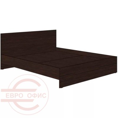 Ct-2 Кровать двуспальная Мебель Стиль (Венге MS)