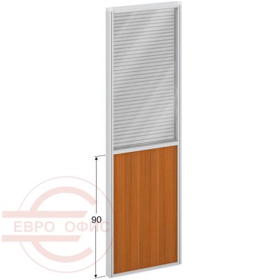 ПК-ЛГ-МДК200х60/90Ж/Д Модуль комбинированный ФЕЛИКС (Стекло+итал.орех)