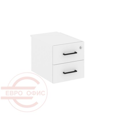SN.TP-032 Тумба с двумя ящиком RIVA Style Project (Белый)