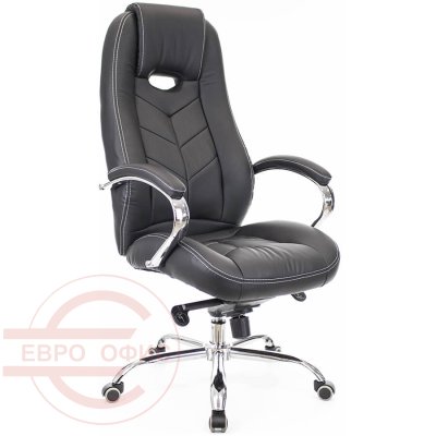 DRIFT M Кресло для руководителя  EVERPROF, обивка экокожа (Чёрный)
