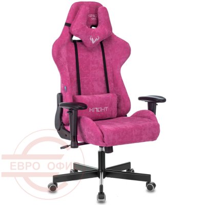 Zombie VIKING KNIGHT Геймерское кресло  Бюрократ, обивка ткань (Малиновый (Light-15))