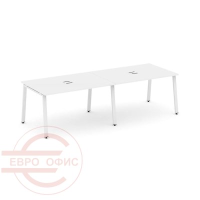 SN-6A.SPRG-011 Стол для переговоров RIVA Style Project (Белый/Металл Белый)