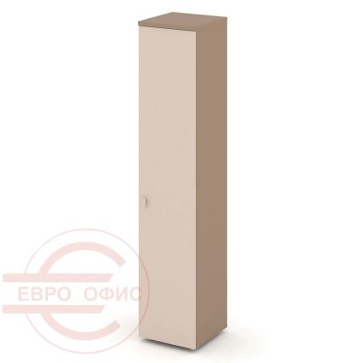 ES.SU-1.9(R) Шкаф высокий узкий правый RIVA Estetica (Латте/Капучино)