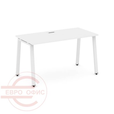 SN-6A.SP-023 Стол письменный RIVA Style Project (Белый/Металл Белый)
