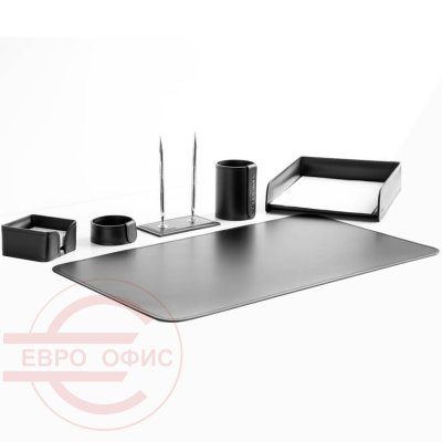 №5 Настольный набор Buvardo (Кожа черная) №5 Настольный набор Buvardo (Кожа черная)