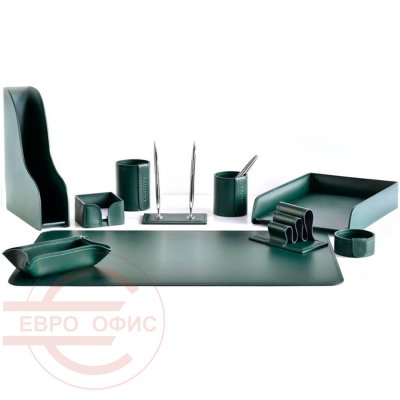 №26 Настольный набор Buvardo (Кожа зеленая) №26 Настольный набор Buvardo (Кожа зеленая)