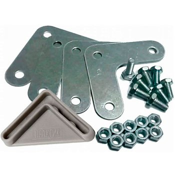 MS Strong Крепеж стойки ПРОМЕТ (Серый MS)