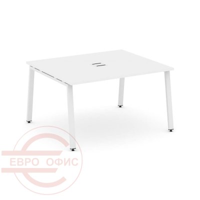 SN-6A.SPRG-034 Стол для переговоров RIVA Style Project (Белый/Металл Белый)