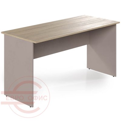 W-2N Стол прямой Мебель Стиль Work (Дуб сонома светлый / мокко)