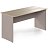 W-2N Стол прямой Мебель Стиль Work (Дуб сонома светлый / мокко)